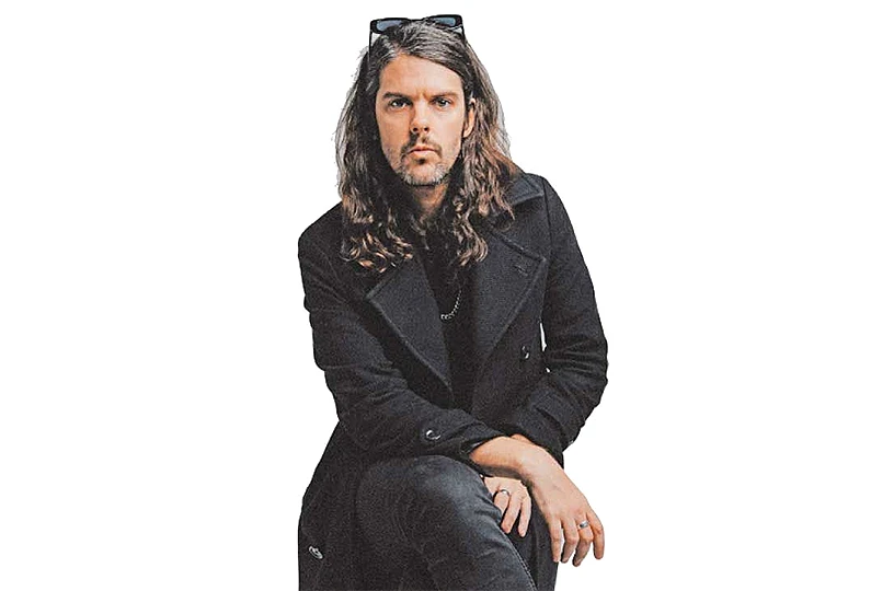 Estanislao López looking at the camera.